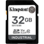Karta pamięci Kingston SD 32GB Industrial SDIT/32GB - 100|80MB|s, Class 10, UHS-I, U3, V30, A1, Czarna